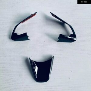 スズキ ABS カーボン スイフト ZC/ZDシリーズ 2024 2025 センター コンソール ギア パネル フレーム インナー ドアハンドル - ABS Piano Black A