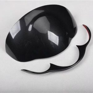 シボレー クルーズ 2009-2014 2015 アクセサリーカーボン スタイル 室内 装飾 ABS ステッカー インパネカバー - White