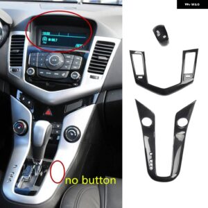 シボレー クルーズ 2009-14 ABS カーボン スタイル アクセサリー室内 装飾 トリム ステッカー - AT Gear