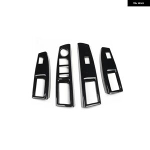 シボレー クルーズ 2009-14 プラスチック グロスブラック スタイル 装飾 アクセサリー インテリア トリム ステッカー - Windows control pane
