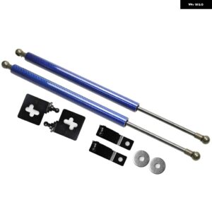スズキ ダンパー フロント ボンネット ガスストラット ジムニー JB64 JB74 2018-2020 カーボンショック アブソーバー カーアク - Carbon Fiber Blue