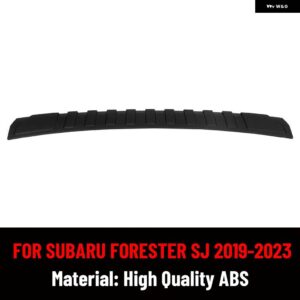 リア バンパー プロテクター シル トランク リアガード トレッドプレート トリム SUBARU FORESTER SJ 2013-2018 2019-2023 車 外装 パーツ - Fit for 2019-2023