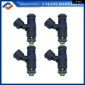 4個 04E906031F 燃料 インジェクター VW キャディ ポロ シート イビサ シュコダ ファビア 1.0 1.2 1.6 04E906031H INJB135N H75114832 240720203 - Deep Green