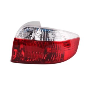 トヨタ ヴィオス 2002-2005 2006-2007 車用 リア テールライト テールライト ブレーキランプ ドライビングライト ハウジング バルブ 無 カーアクセサリー - 02-05 Right