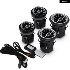 8/64 カラー アンビエントライト LEDベント メルセデス ベンツ G クラス W464 W463 W463A G63 G550 G500 タービンシェイプ エア アウトレット ノズル 交換 - Front Vents