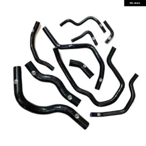 シリコン ラジエーター ホースキット ホンダ シビック MK8 FD1 FD106 07 08 R18 - K8-224-225 BLACK