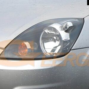 フォード フィエスタ フェイスリフト MK6.5 2005 2006 2007 2008 BT アプリ RF リモート コントロール マルチカラー 超高輝度 RGB LED エンジェルアイキット - For this headlight