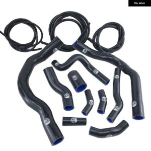 シリコン ラジエーター クーラントホースキット + バキュームホースキット BMW MINI COOPER S R52 R53 01-06 13個 - K8-91-V BLACK