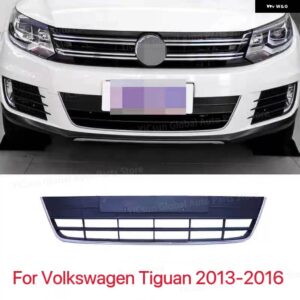 フォルクスワーゲン ティグアン 2013~2016 ABS フォグランプ ケース フロント グリル アラウンド トリム レーシング グリル トリム カーアクセサリー - Tiguan