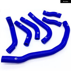 シリコン ラジエーター ホースキット 三菱 ランチア デルタ インテグラ ーレ 16V MKII 7個 - k8-76 blue