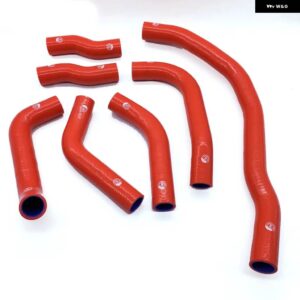 シリコン ラジエーター ホースキット 三菱 ランチア デルタ インテグラ ーレ 16V MKII 7個 - k8-76 red