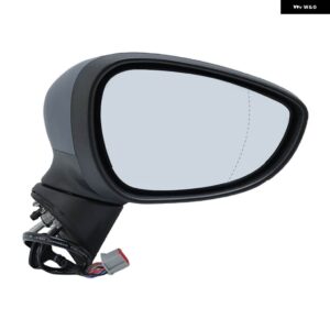 6ピンサイドバックミラー アセンブリ フォード フィエスタMK7 2013-17プライマーヒーター付きドアミラー カーアクセサリー - 1PC Right