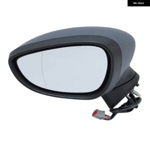 6ピンサイドバックミラー アセンブリ フォード フィエスタMK7 2013-17プライマーヒーター付きドアミラー カーアクセサリー - 1PC Left
