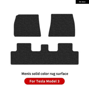 テスラ モデルY モデル3 フット クッション ブランケット 表面 - M3 Menes