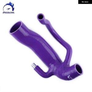 1440Q6 シリコン製エアインテークインレットインダクションホース チューブ パイプ キット シトロエン DS3 レーシング 202CV 207CV - Purple
