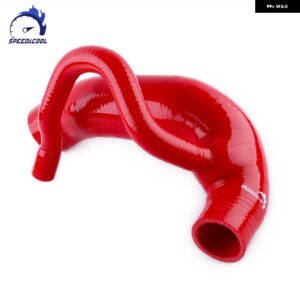 1440Q6 シリコン製エアインテークインレットインダクションホース チューブ パイプ キット シトロエン DS3 レーシング 202CV 207CV - Red
