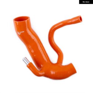 1440Q6 シリコン製エアインテークインレットインダクションホース チューブ パイプ キット シトロエン DS3 レーシング 202CV 207CV - Orange