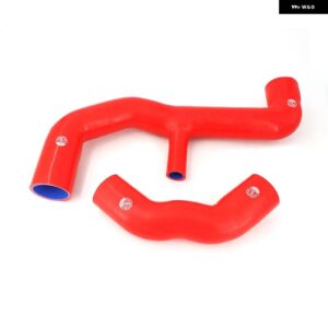 シリコンターボインタークーラー パイプ ホースキット ルノー 5 GTターボ 85-96 2個 - k8-174 k8-175 red