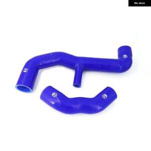 シリコンターボインタークーラー パイプ ホースキット ルノー 5 GTターボ 85-96 2個 - k8-174 k8-175 blue