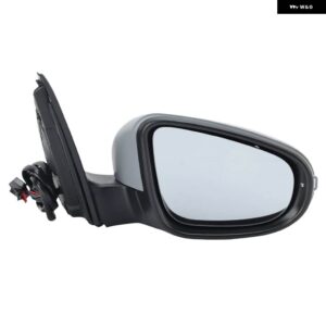 6ピンサイドドアミラー アセンブリ フォルクスワーゲン ゴルフ 6 MK6 2008 2009 2010-2013プライマー マニュアル 折りたたみ 式ウィングミラー - 1PC Right