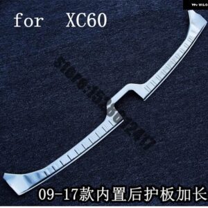 ステンレス リア バンパー プロテクター シル トランク トレッドプレート トリム VOLVO XC60 2009 2010 2011~2017 カーアクセサリー - 1