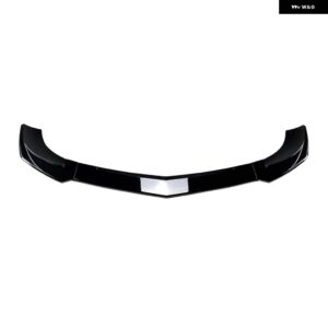 フロントスポイラー リップ メルセデス ベンツ C クラス W204 S204 フェイスリフト 2011-2014 AMGラインスポーツ グロスブラック/カーボンルック ABS - Gloss Black