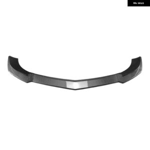 フロントスポイラー リップ メルセデス ベンツ C クラス W204 S204 フェイスリフト 2011-2014 AMGラインスポーツ グロスブラック/カーボンルック ABS - Carbon Look