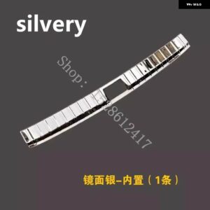 VW フォルクスワーゲン パサート B8 ヴァリアント オール トラック 2015~2023 カーアクセサリー リア バンパー プロテクター シル トランク トレッドプレー - inside silvery