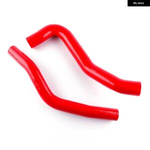 1969-1972 シボレー シボレー コルベット C3 1970 1971 シリコン ラジエーター クーラント パイプ チューブ ホース キット - Red