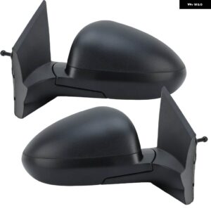 サイドミラー アセンブリ シボレー ソニック アベオ 2012 2014 2015-2018 テクスチャードブラック 手動 折りたたみ ドアミラー カーアクセサリー - 1 Pair