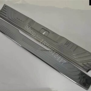 ステンレス カーゴ トランク エッジプロテクションカーアクセサリー メルセデスVITO V クラス W447 2016 20172024リア バンパー プロテクター 有効 - F
