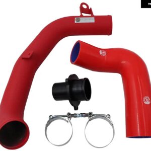 ターボディスチャージ パイプ MQB MK7 ゴルフ 7 EA888 1.8T 2.0T TSI A3 S3 キュプラターボ パイプ GOLF GTI TTS MK3 8S レッド - MK7-A RED