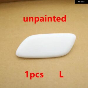 フロント バンパー ヘッドランプ ヘッドライト ウォッシャー スプレーノズル カバー キャップ マツダ MX-5 2009 NC2 ミアータ ロードスター NH54518H111 - 1pcs Unpainted Left