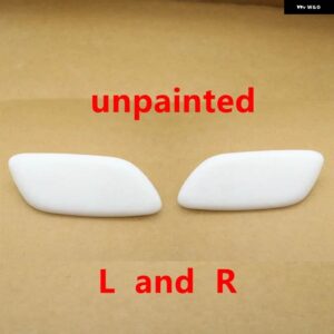 フロント バンパー ヘッドランプ ヘッドライト ウォッシャー スプレーノズル カバー キャップ マツダ MX-5 2009 NC2 ミアータ ロードスター NH54518H111 - Unpainted LH and RH