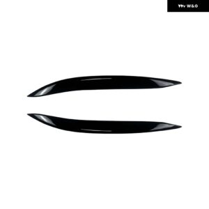 ヘッドライト アイブロウアイリッドランプ ヘッドライト アイブロウ BMW 1シリーズF70 2シリーズF74 2024+車 外装 カスタム アクセサリー - Glossy Black