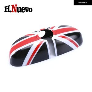 カーアクセサリー MINI COOPER S F56 F55 F54 F57 インテリア リアビューミラー カバー ハウジング ABS プラスチック リアビューミラー 車両 - Black Jack