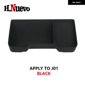 車用スクリーン リア 収納 ボックス オーガナイザー マグネット式 収納 ミニ カントリーマン U25 クーパー E SE J01 EV J05 エースマン 2024 2025 - J01 Black