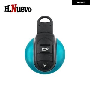 車用リモートキーケースカバー シェル プロテクター ミニクーパー F54 F55 F56 F57 F60 ロードスター カーアクセサリー - blue