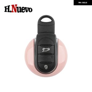 車用リモートキーケースカバー シェル プロテクター ミニクーパー F54 F55 F56 F57 F60 ロードスター カーアクセサリー - Pink