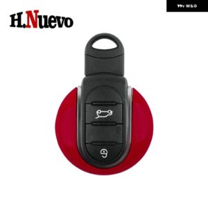 車用リモートキーケースカバー シェル プロテクター ミニクーパー F54 F55 F56 F57 F60 ロードスター カーアクセサリー - red