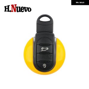 車用リモートキーケースカバー シェル プロテクター ミニクーパー F54 F55 F56 F57 F60 ロードスター カーアクセサリー - Yellow
