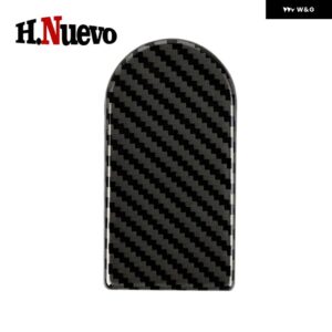 カー スタイリング 車用 グローブ ボックス ハンドル 装飾 収納 ボックス カバー ステッカー ミニ クーパー S カントリーマン J01 J05 U25 F65 F66 - Carbon fiber pattern