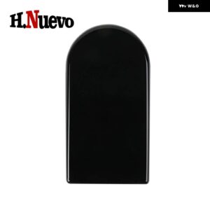 カー スタイリング 車用 グローブ ボックス ハンドル 装飾 収納 ボックス カバー ステッカー ミニ クーパー S カントリーマン J01 J05 U25 F65 F66 - black