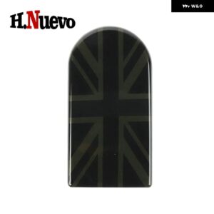 カー スタイリング 車用 グローブ ボックス ハンドル 装飾 収納 ボックス カバー ステッカー ミニ クーパー S カントリーマン J01 J05 U25 F65 F66 - Dark Flag