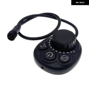 12V / 24V パーキングヒーター コントローラ ースイッチノブ トラック エアディーゼルヒーターリモート コントロールペア リングタイミングスターター - Cannon plug