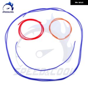 2メートル 真空シリコン パイプ チューブ ホース ID 2MM 3MM 4MM 5MM 6MM 8MM 青 黒 赤 - ID 4mm Black