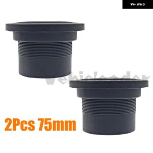 1/2PCS 42MM 60MM 75MM 90MM エアベント ダクトピースダクト パイプ アウトレット 回転式ディーゼル パーキング ヒーター車 トラック VANキャンピングカー - 2Pcs 75mm