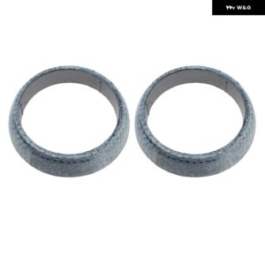1/2PCS ダウン パイプ キャットバックドーナツ排気ガスケット 44022AA123 スバル フォレスター レガシー インプレッサ STI アウトバック BRZ XV 44022AA121 - 2PCS