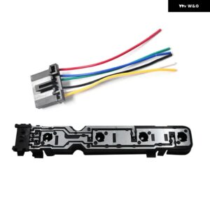 1/2個 リアライトランプ バルブ ホルダー ソケット + 配線 ハーネス フォード トランジット MK7 2006-2014 1681537 6C1113N004AB - 1 set