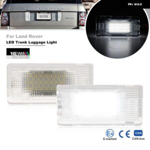 2個 LED トランク ラゲッジ コンパートメント ライト モジュール ランドローバー レンジローバー L322 2002-2012 車内 テールゲート トランク ブート ライト - 1PC